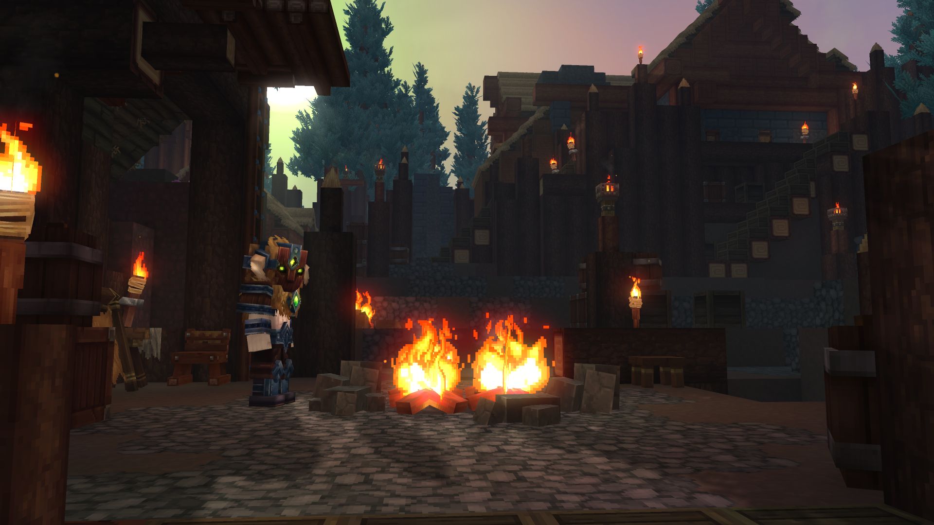 Hytale Aurora Borealis - Skybox Shaders and Emissions